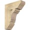 Ekena Millwork Merced Slat Rough Sawn Bracket, Douglas Fir, 6"W x 18"D x 22"H BKT06X18X22MRC06RDF - alternate 1